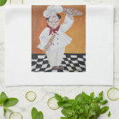 Küchentuch Fett Koch Design (Gefaltet)