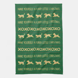 Küchentuch "Furry Little Christmas Towel"