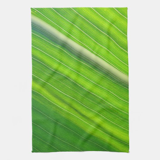 Küchentuch Grünes Maisblattdesign (Vertikal)