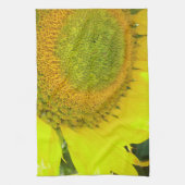 Küchentuch hellgelbe Sonnenblume (Vertikal)