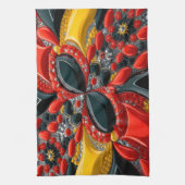 Küchentuch mit Deutschland Farben Design (Vertikal)