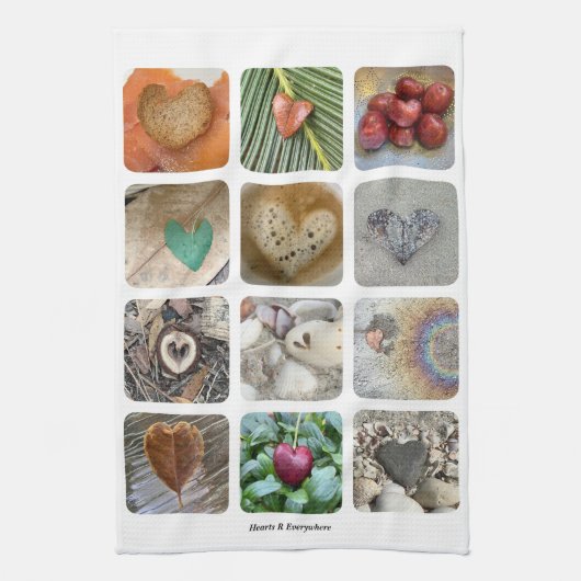 Küchentuch mit einem Herz von einem Dutzend (Vertikal)
