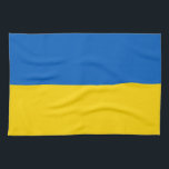 Küchentuch mit Fahne in der Ukraine<br><div class="desc">Bringen Sie eine Touch ukrainischen Stolzes in Ihre Küche mit diesem lebendigen Küchentuch mit der Flagge der Ukraine! Dieses Küchentuch ist mehr als nur ein praktisches Stück, es ist eine Feier der ukrainischen Kultur und Tradition. Das kühne Design zeigt stolz die ikonisch blauen und gelben Streifen, symbolisieren den Himmel und...</div>
