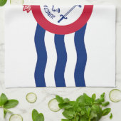 Küchentuch mit Flag von Cincinnati City, USA.A. (Gefaltet)