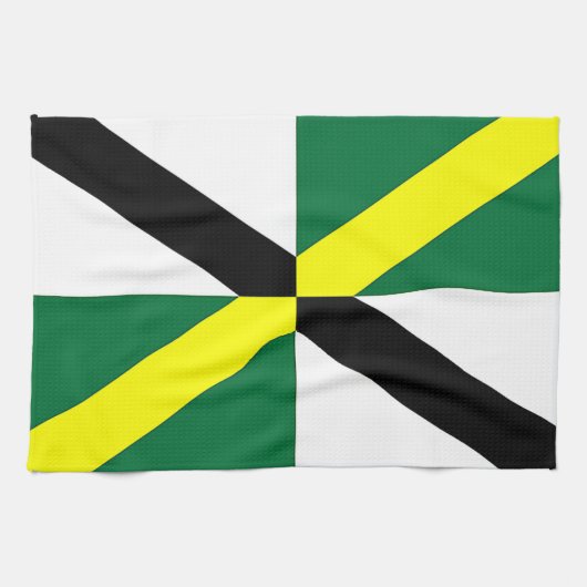 Küchentuch mit Flag von Monterey City, USA. (Horizontal)