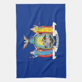 Küchentuch mit Flag von New York, USA. (Vertikal)