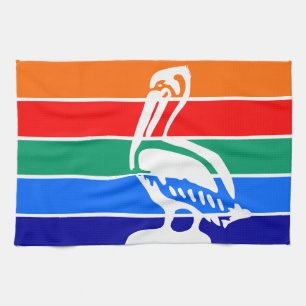 Küchentuch mit Flag von St. Petersburg, Florida