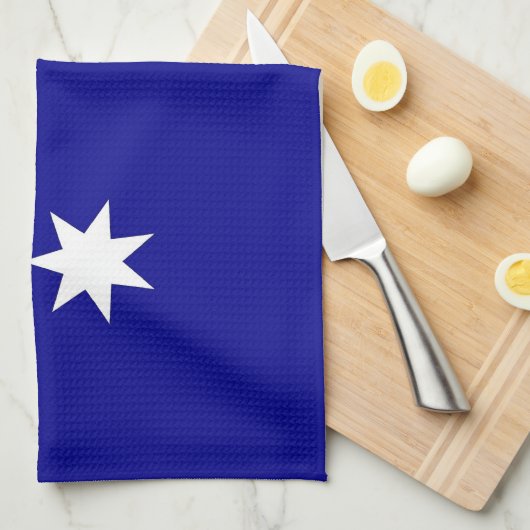 Küchentuch mit Flagge Australiens (Viertel Falte)