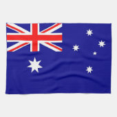 Küchentuch mit Flagge Australiens (Horizontal)