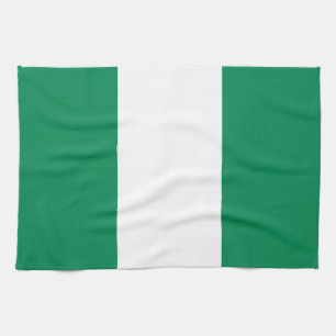 Küchentuch mit Flagge Nigerias