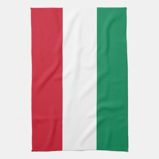 Küchentuch mit Flagge Ungarns (Vertikal)