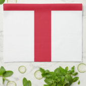 Küchentuch mit Flagge von England (Gefaltet)