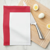 Küchentuch mit Flagge von England (Viertel Falte)