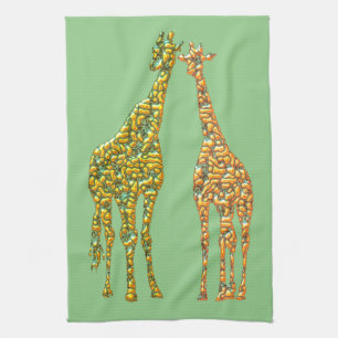 Küchentuch mit Giraffe - Ihre Farbe