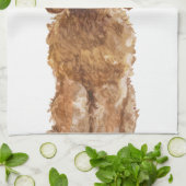 Küchentuch mit Golden Honey Cockapoo (Gefaltet)