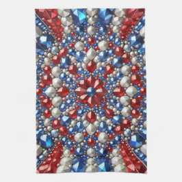 Küchentuch mit niederländischer Farbe Design