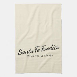 Küchentuch mit Santa Fe Foodies Logo