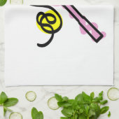 Küchentuch mit Tennisdruck (Gefaltet)