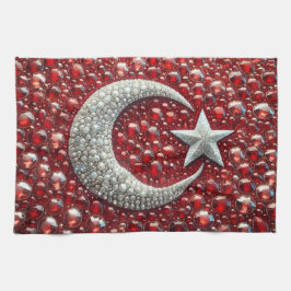 Küchentuch mit Türkischen Farben Design