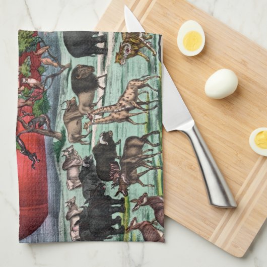 Küchentuch "Noah's Ark" (Viertel Falte)