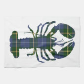 Küchentuch Nova Scotia Tartan karierter Hummer (Horizontal)