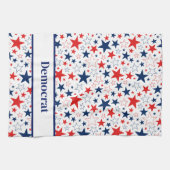Küchentuch Patriotic Stars Demokrat (Horizontal)