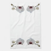 Küchentuch - Ruby-Lipped White Orchid (Vertikal)