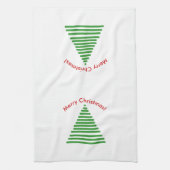 Küchentuch - Stilisierter Baum mit geschliffenem T (Vertikal)