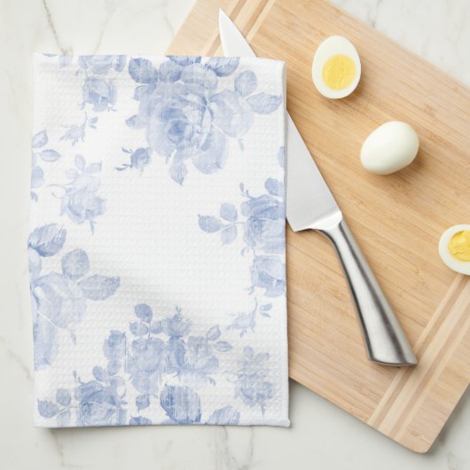 Küchentuch Sweet Adeline Heidelbeere verblasst (Viertel Falte)