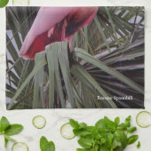 Küchentuch von Roseate Spoonbill (Gefaltet)