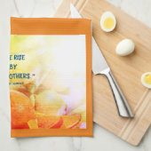 Küchentuch "We Rise by Lifting Others" (Viertel Falte)