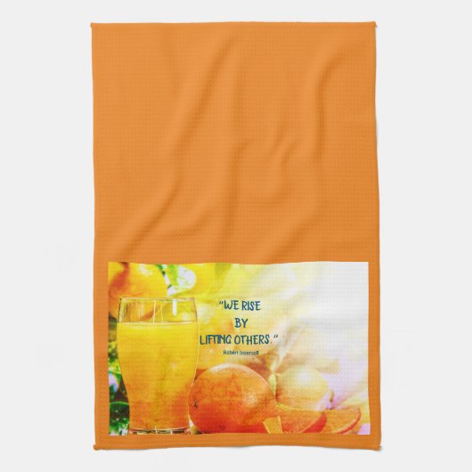 Küchentuch "We Rise by Lifting Others" (Vertikal)