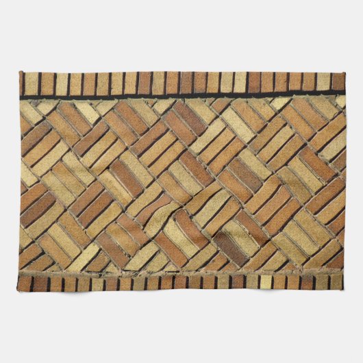 Küchentuch - Ziegelmuster (Horizontal)