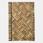 Küchentuch - Ziegelmuster (Vertikal)