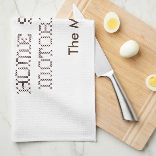 Küchentuch - Zuhause anpassen (Viertel Falte)