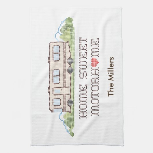 Küchentuch - Zuhause anpassen (Vertikal)