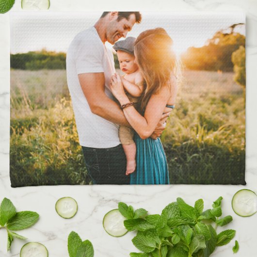 Küchentücher 2 Foto Vorlage (Gefaltet)