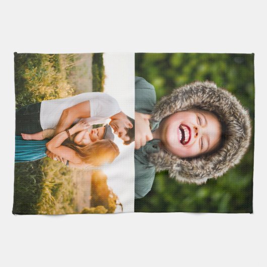 Küchentücher 2 Foto Vorlage (Horizontal)