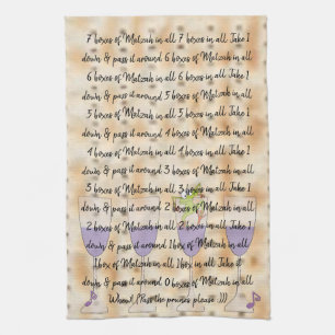 Küchentücher "7 Boxen Matzah in All"