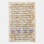 Küchentücher "8 Boxen Matzah in All" (Vertikal)