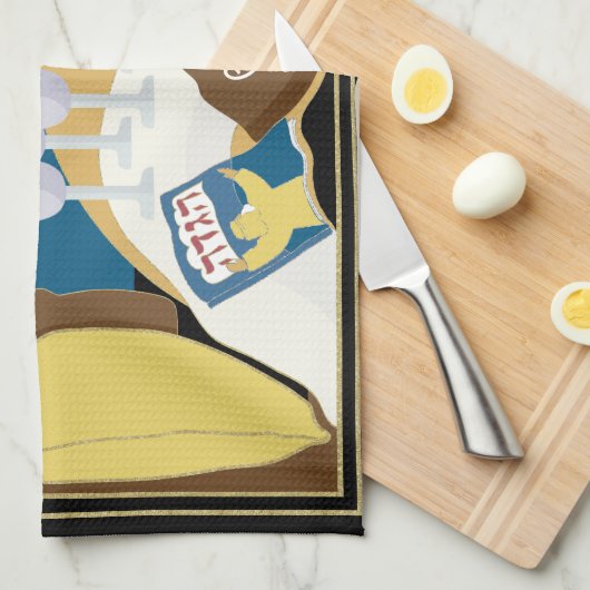 Küchentücher "A Passover Seder Table" (Viertel Falte)