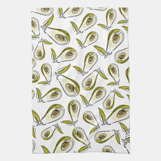 Küchentücher Avocado (Vertikal)