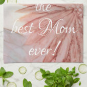 Küchentücher "Blume/Pinkisch" (Gefaltet)