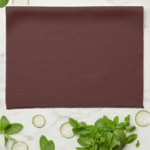 Küchentücher Bordeaux Brown (Gefaltet)