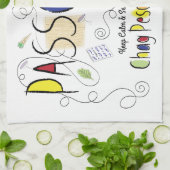 Küchentücher "Chag Pesach Sameach" (Gefaltet)