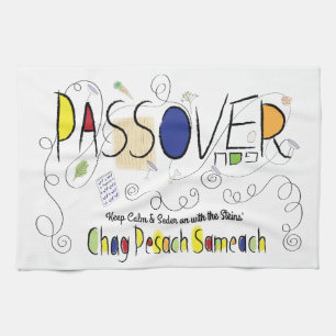 Küchentücher "Chag Pesach Sameach"