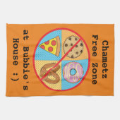 Küchentücher "Chametz Free Zone" (Horizontal)