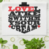 Küchentücher "Chanukah/I Liebe Latkes" (Gefaltet)