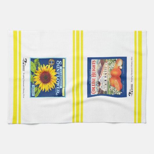 Küchentücher - Claremont CA 2 Fruchtkastenkennzeic (Horizontal)