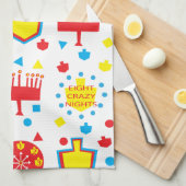 Küchentücher "COLORFUL CRAZY 8" (Viertel Falte)